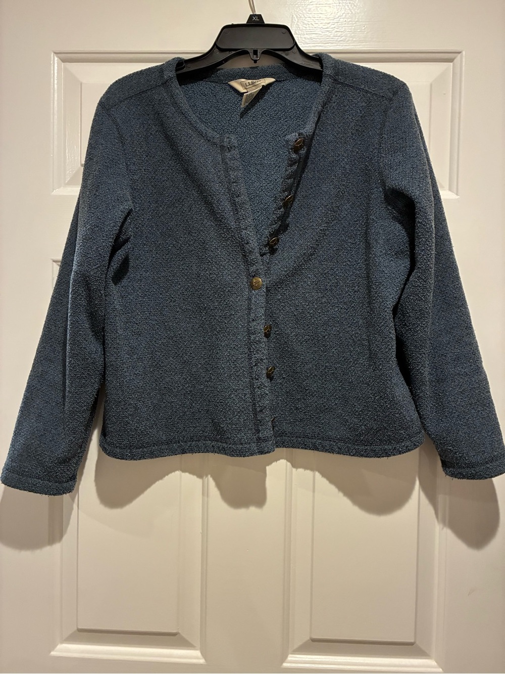 Cozy Blue Women's Buttoned Sweater Cardigan